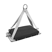 window cleaners use boatswain chair and rope to do their job in Edmonton 